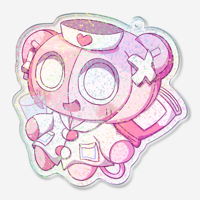 くりす ホログラムアクリルキーホルダー - 70 × 70mm(3)
