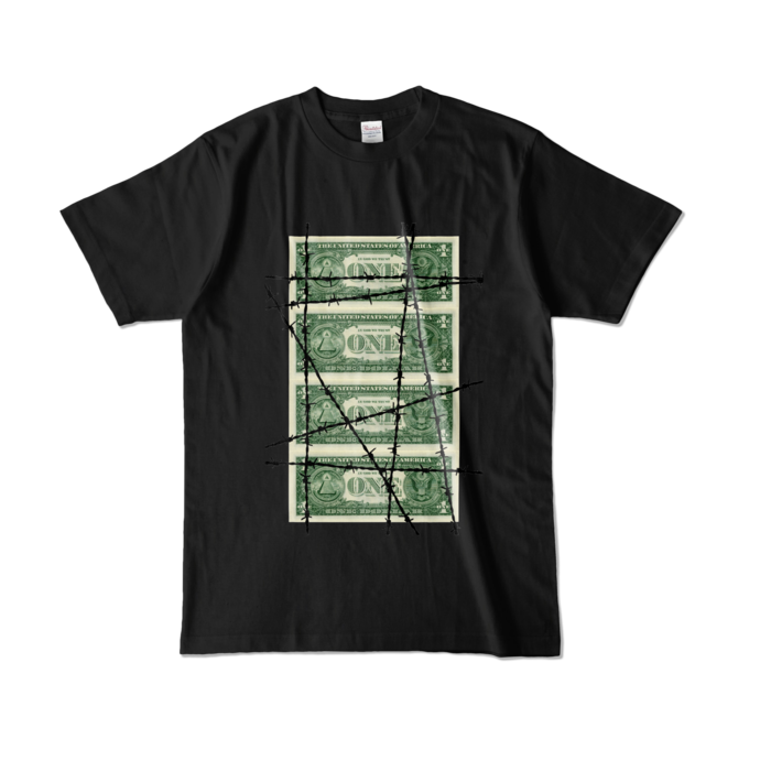 カラーTシャツ - L - ブラック (濃色)