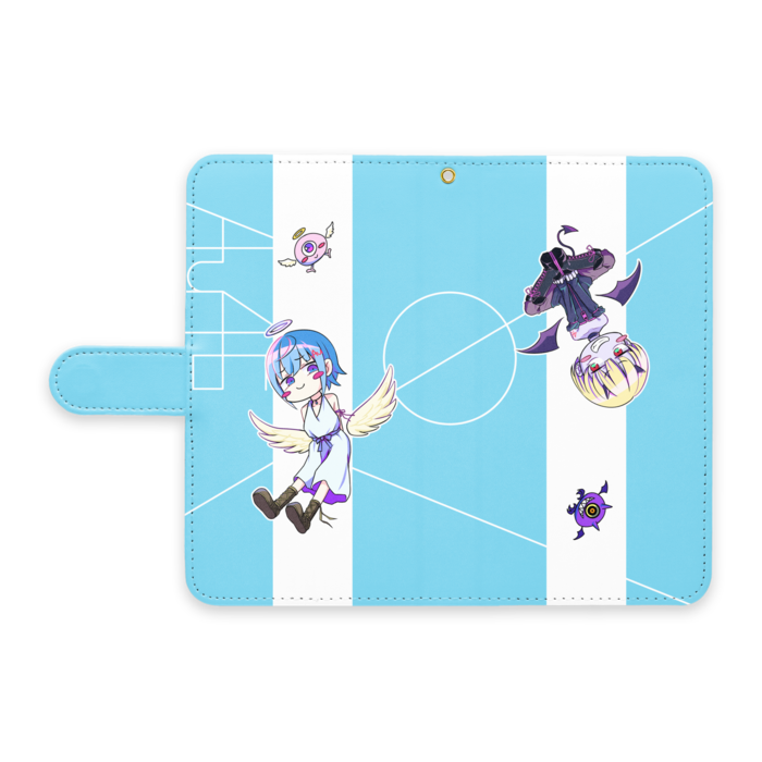 手帳型Androidケース - L - ストラップ穴 あり