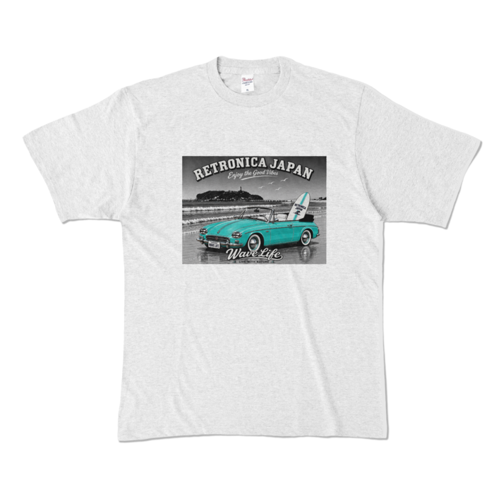 カラーTシャツ - XL - アッシュ (淡色)