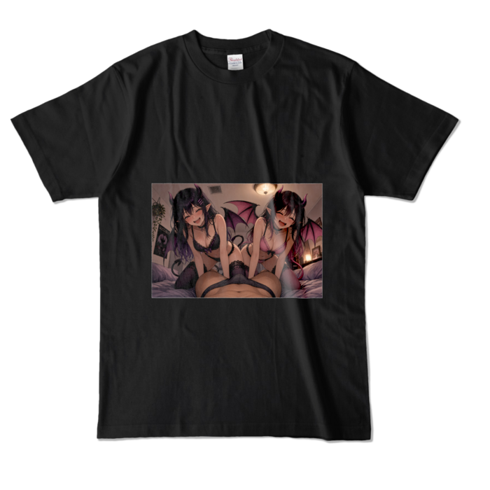 カラーTシャツ - L - ブラック （濃色）