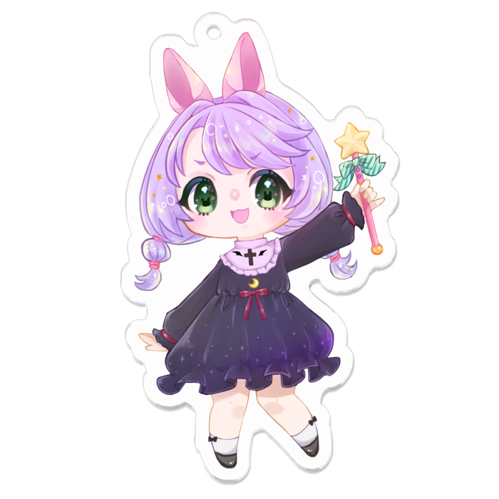 アクリルキーホルダー - 70 x 70 (mm)