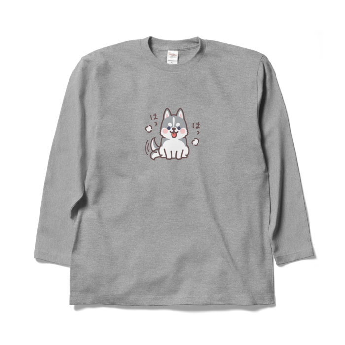 ロングスリーブTシャツ - XL - 杢グレー