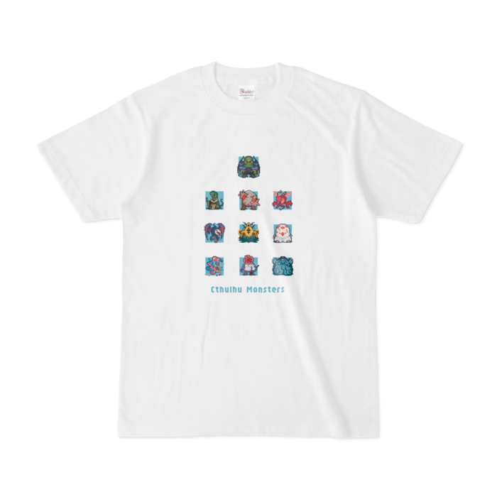 Tシャツ - S - 白【blue】