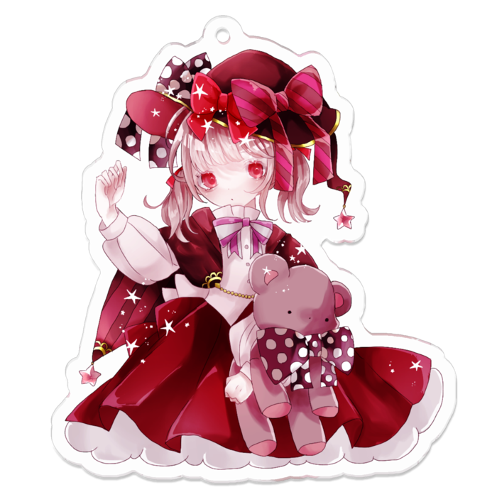 アクリルキーホルダー - 70 x 70 (mm)