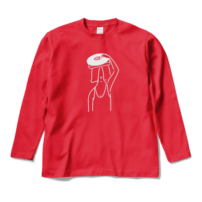 ロングスリーブTシャツ - M - レッド