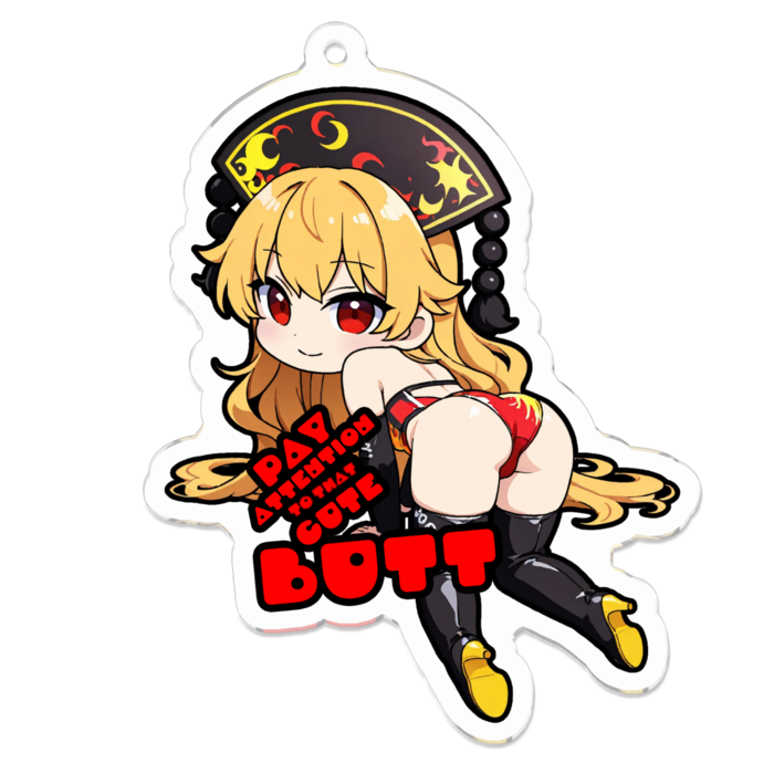 アクリルキーホルダー - 70 x 70 (mm)