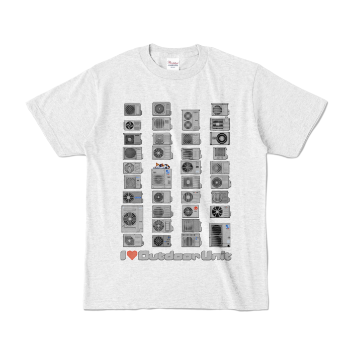 カラーTシャツ - S - アッシュ (淡色)