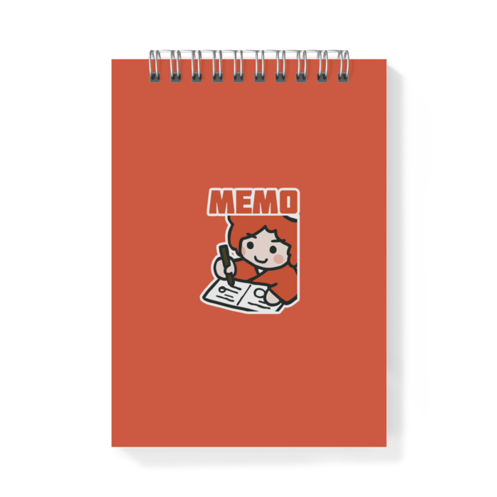 メモ帳 - A6 - 両面