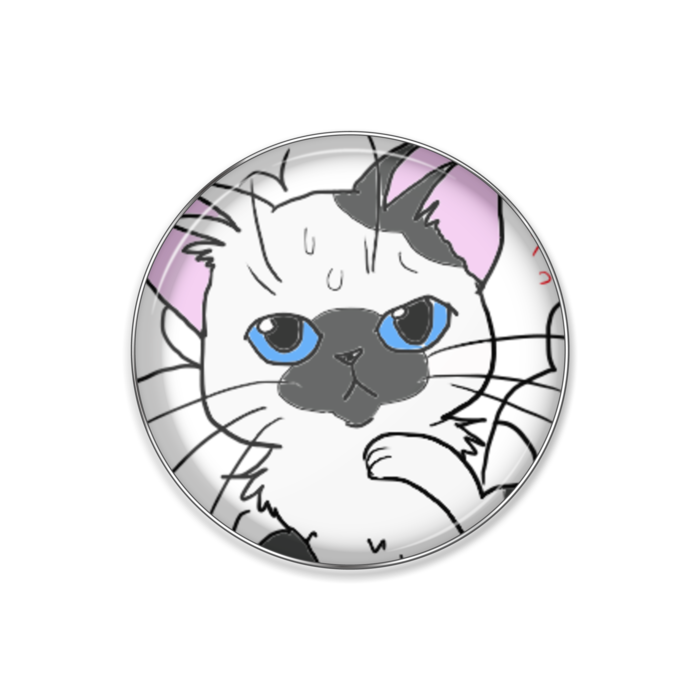 ピンバッジ - 丸形25mm