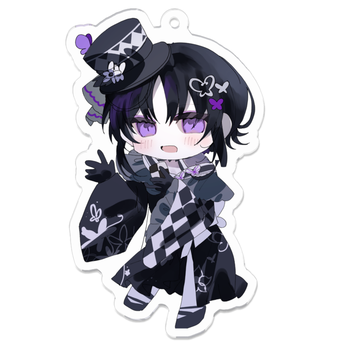 アクリルキーホルダー - 70 x 70 (mm)