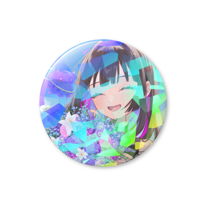 ホログラム缶バッジ - 56mm