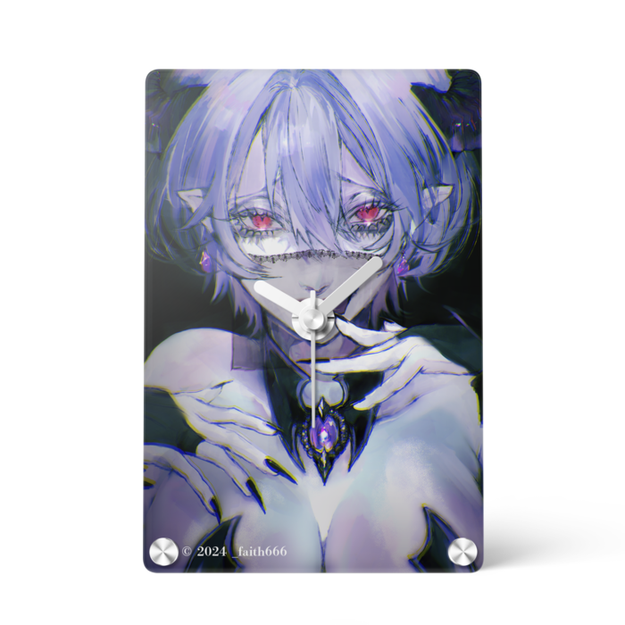 アクリル時計 - 100x148mm