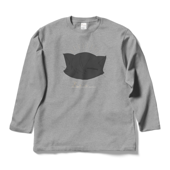 ロングスリーブTシャツ - L - 杢グレー