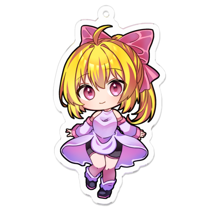 アクリルキーホルダー - 70 x 70 (mm)