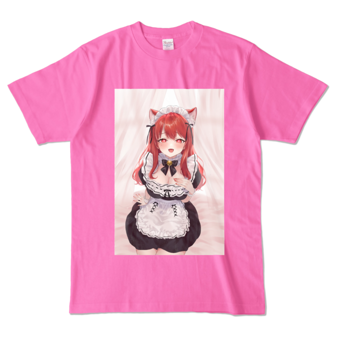カラーTシャツ - L - ピンク (濃色)