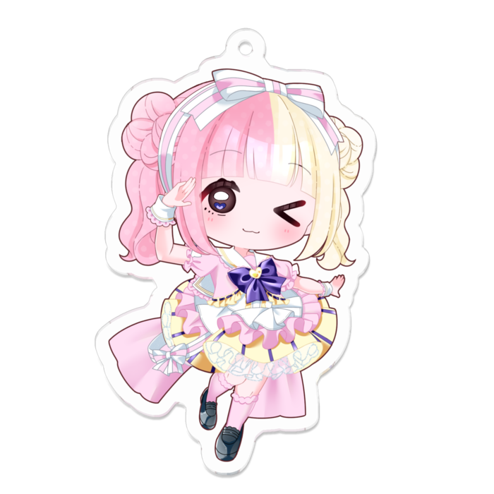 アクリルキーホルダー - 70 x 70 (mm) M