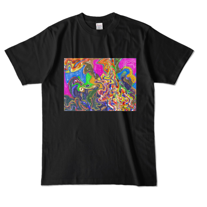 カラーTシャツ - L - ブラック (濃色)