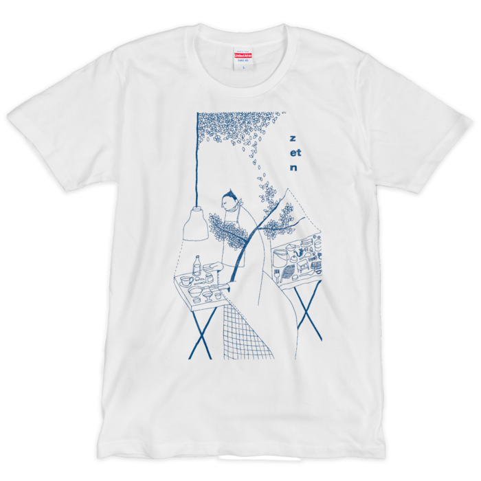 Tシャツ（シルクスクリーン印刷） - L - 1色(3)