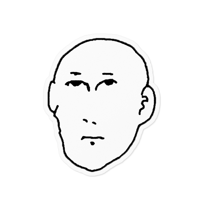 ステッカー - 100 x 100 (mm)
