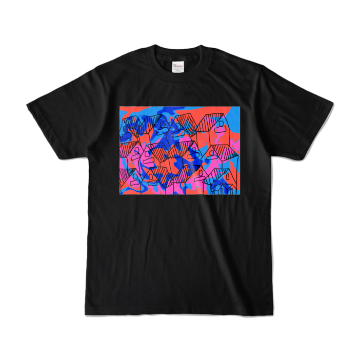 カラーTシャツ - S - ブラック (濃色)