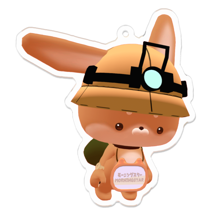 アクリルキーホルダー - 70 x 70 (mm)