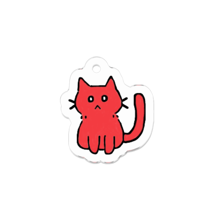 アクリルキーホルダー - 50 x 50 (mm)