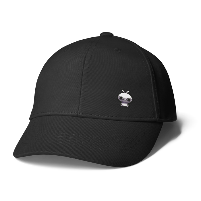 キャップ - ブラック