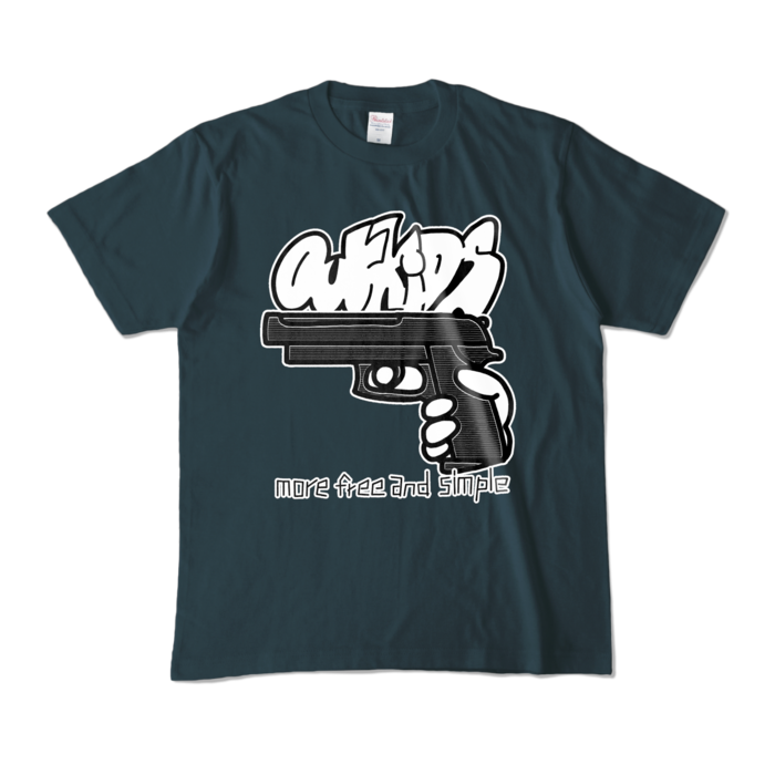 カラーTシャツ - M - デニム (濃色)