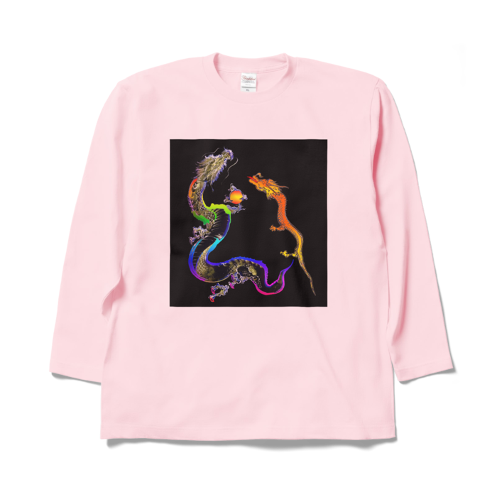 ロングスリーブTシャツ - XL - ライトピンク