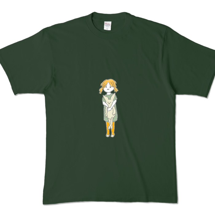 カラーTシャツ - XL - フォレスト (濃色)