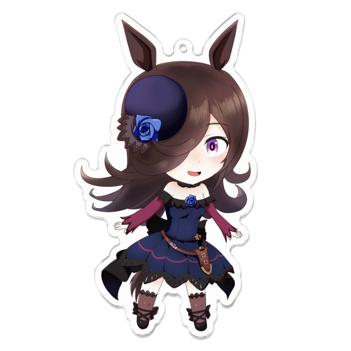 アクリルキーホルダー - 100 x 100 (mm)