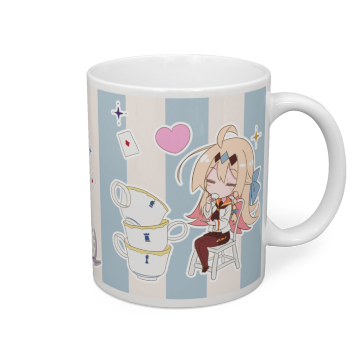 マグカップ - 直径 8 cm / 高さ 9.5 cm