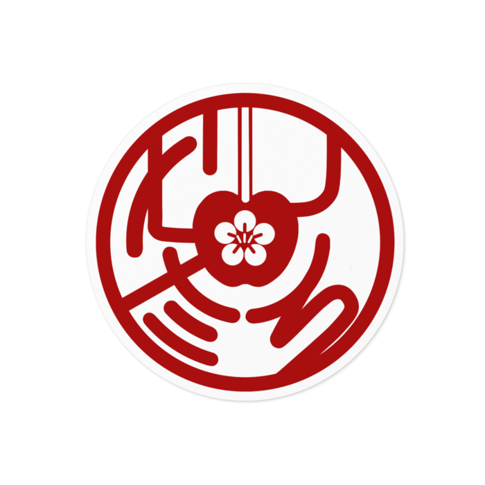 ステッカー - 100 x 100 (mm)