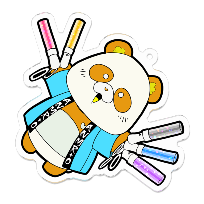 アクリルキーホルダー - 70 x 70 (mm)