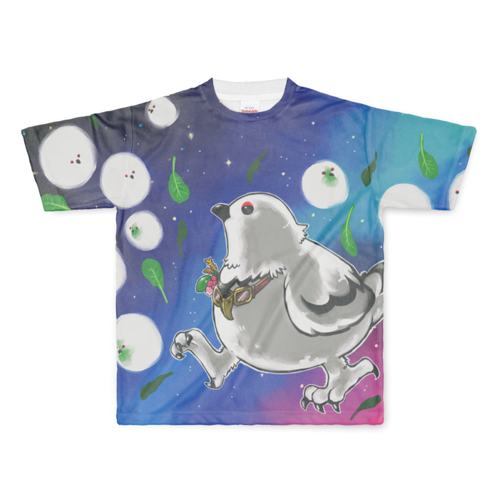 フルグラフィックTシャツ - L - 両面印刷