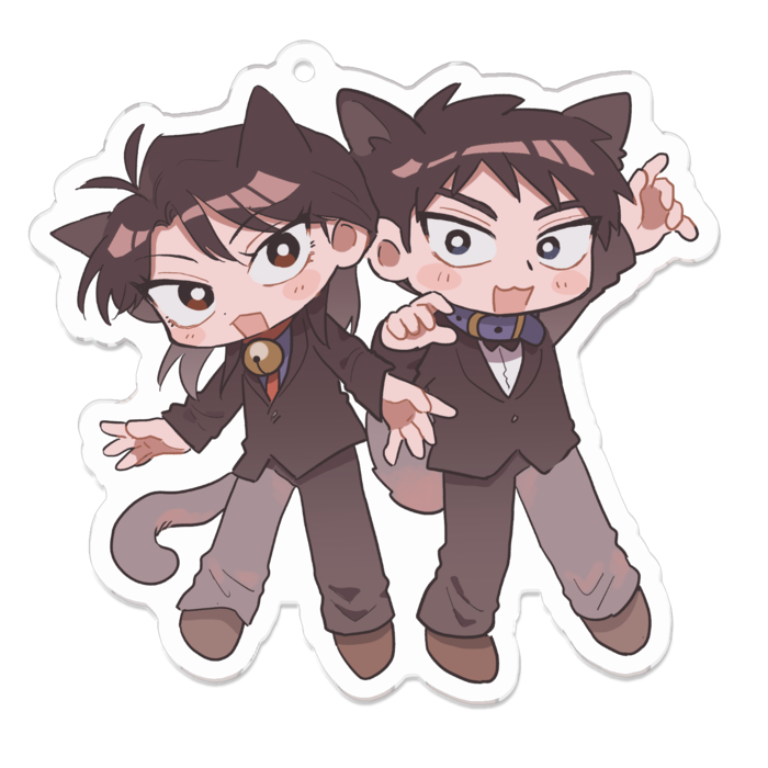 アクリルキーホルダー - 70 x 70 (mm)