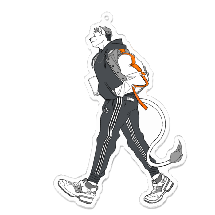 アクリルキーホルダー - 100 x 100 (mm)