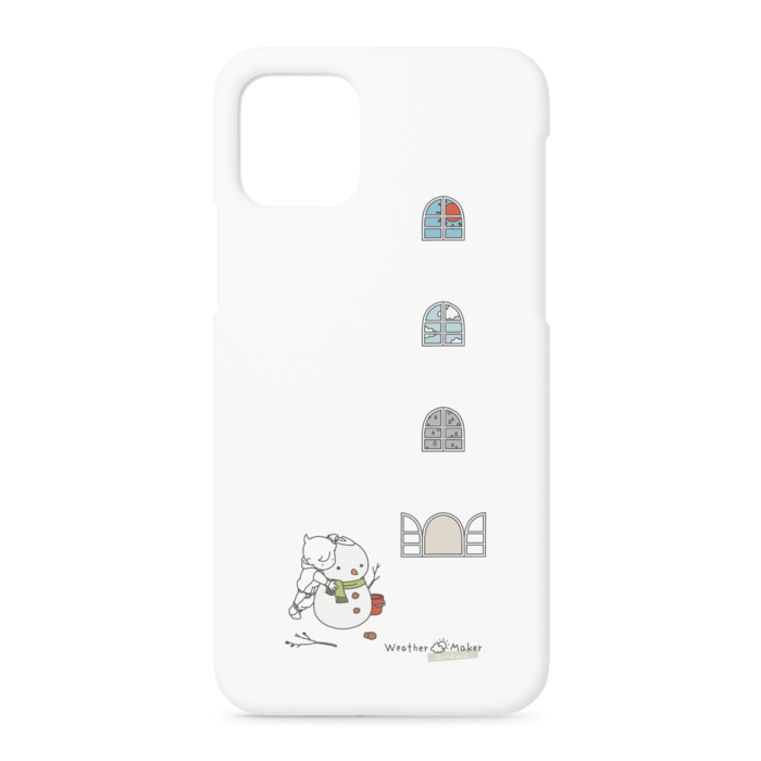 snowy iPhoneケース - iPhone 11 Pro - 正面印刷のみ