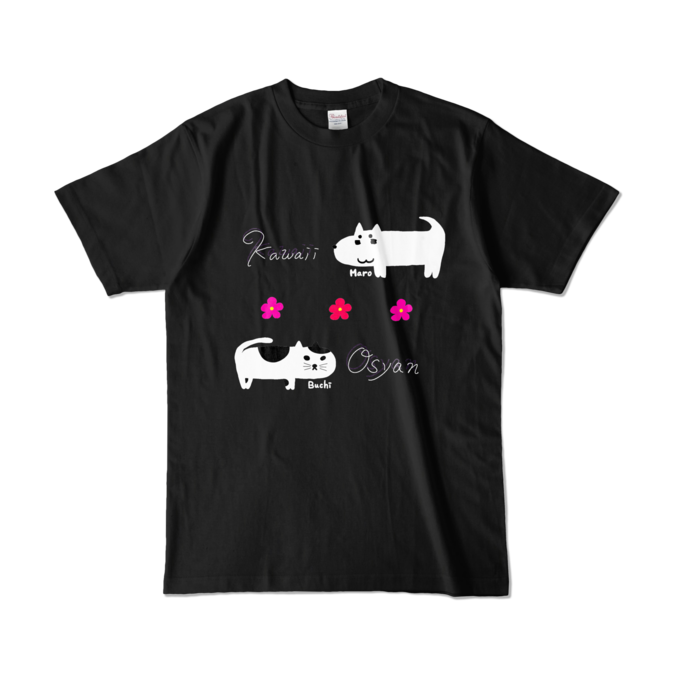 カラーTシャツ - L - ブラック (濃色)