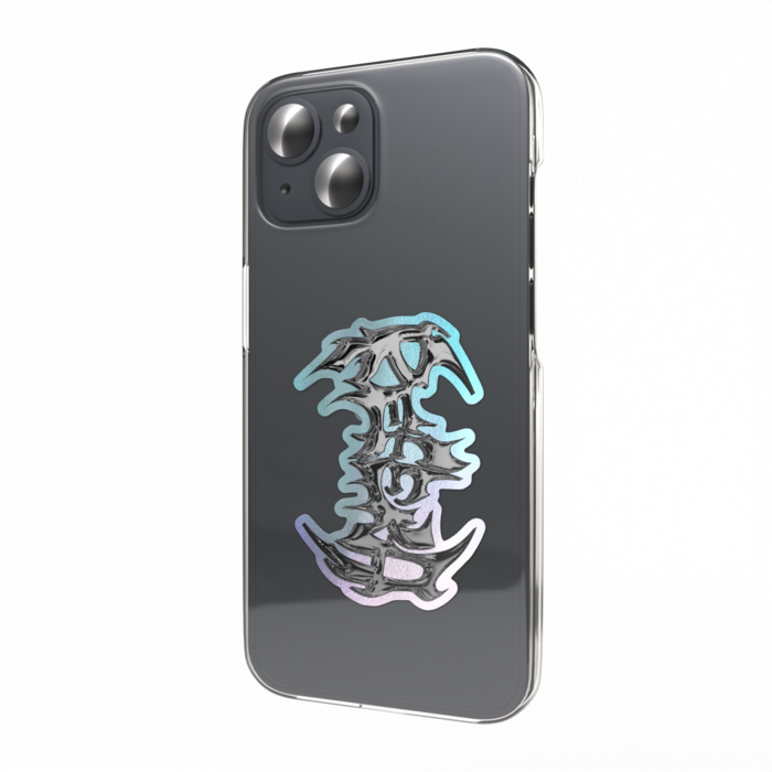 オーロラスマホステッカー - 縦