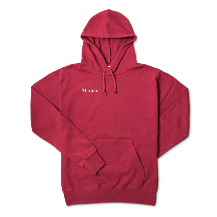 パーカー - L - バーガンディ