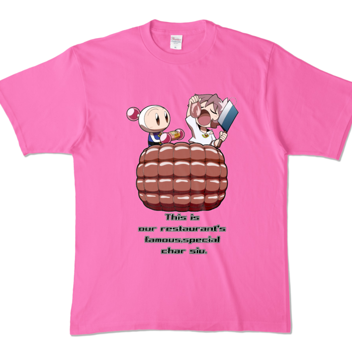 カラーTシャツ - XL - ピンク (濃色)