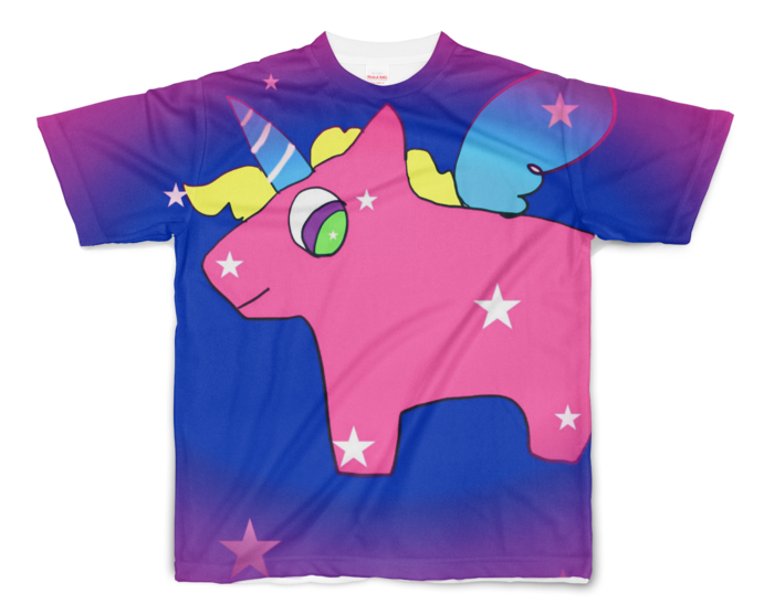 フルグラフィックTシャツ - S - 正面印刷のみ