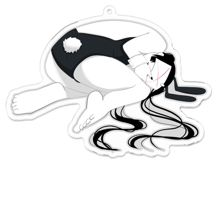 アクリルキーホルダー - 100 x 100 (mm)