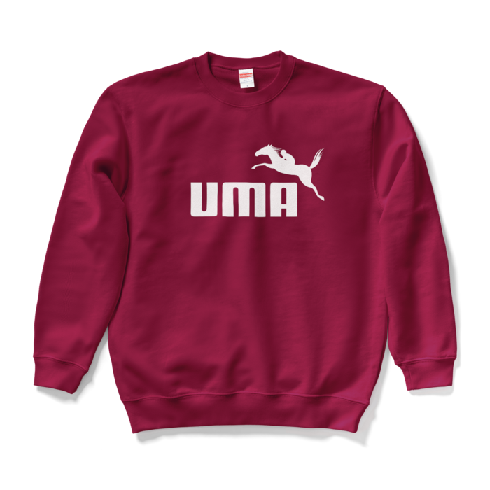 スウェット - L - バーガンディ