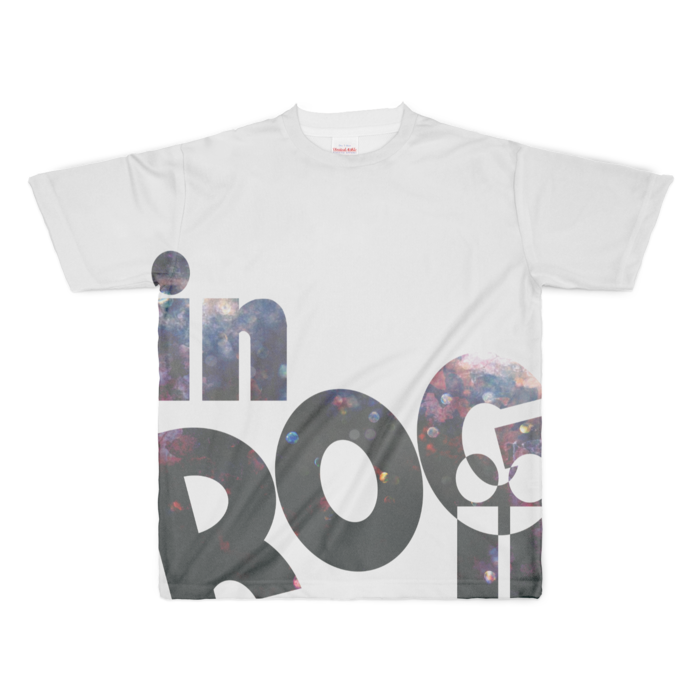 フルグラフィックTシャツ - XL - 正面印刷のみ