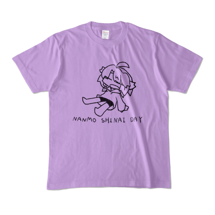 カラーTシャツ - M - ライトパープル (淡色)