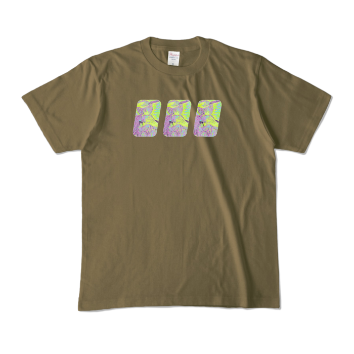 カラーTシャツ - M - オリーブ (濃色)