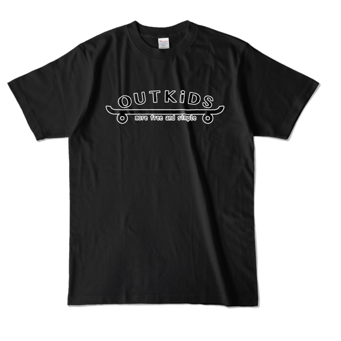 カラーTシャツ - L - ブラック (濃色)